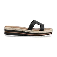 Journee Collection Womens Slide Sandals