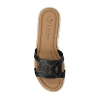 Journee Collection Womens Slide Sandals
