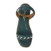 Journee Collection Womens Ankle Strap Flat Sandals