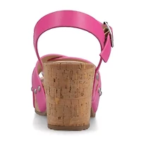 Journee Collection Womens Wedge Sandals