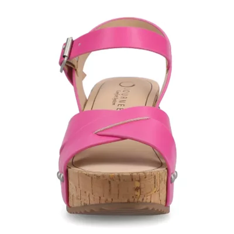 Journee Collection Womens Wedge Sandals