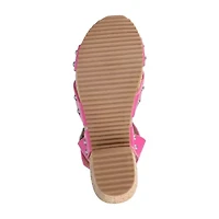 Journee Collection Womens Wedge Sandals
