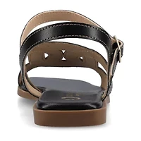 Journee Collection Womens Flat Sandals