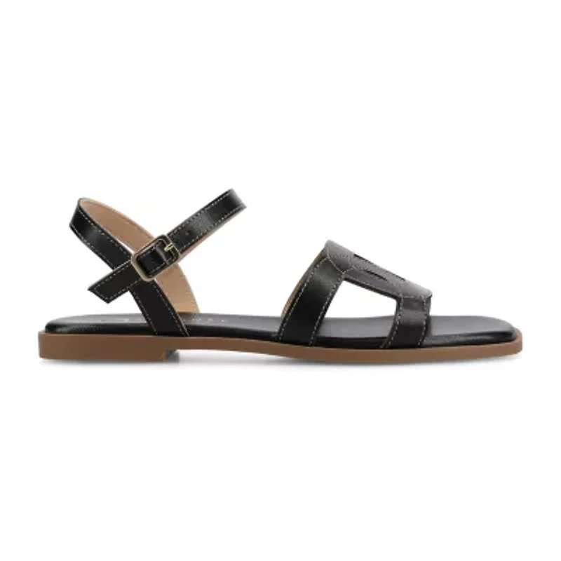 Journee Collection Womens Flat Sandals