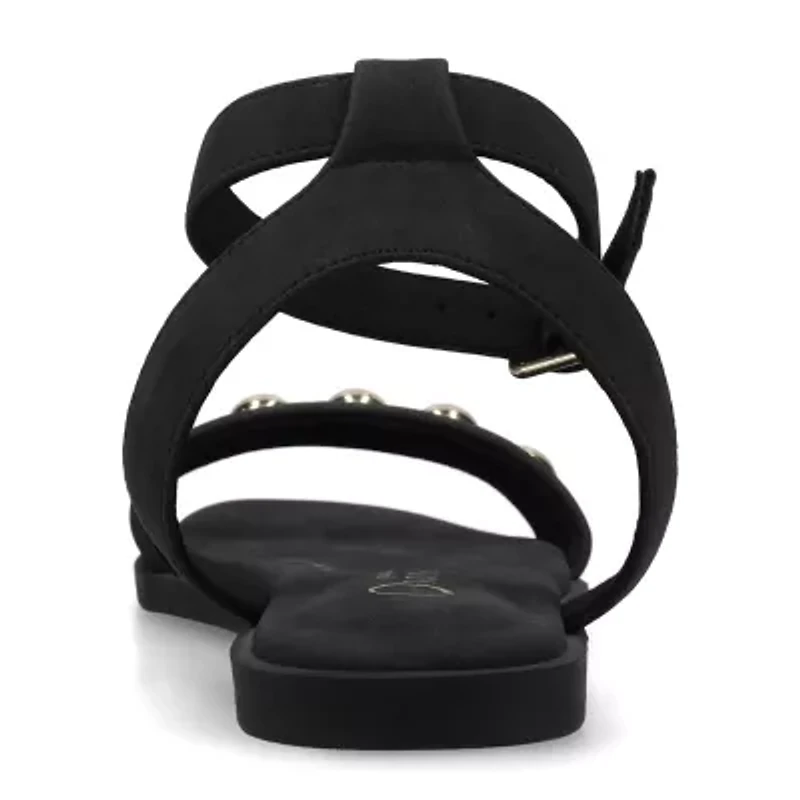 Journee Collection Womens Ankle Strap Flat Sandals