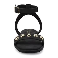 Journee Collection Womens Ankle Strap Flat Sandals