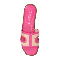 Journee Collection Womens Flat Sandals