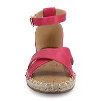 Journee Collection Womens Strap Sandals