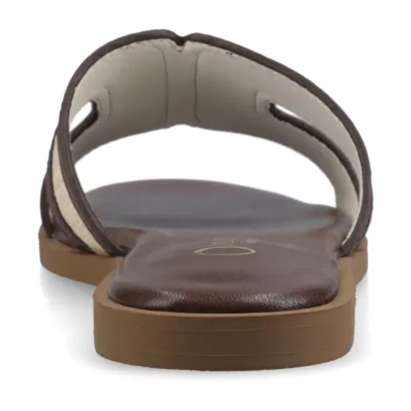 Journee Collection Womens Flat Sandals