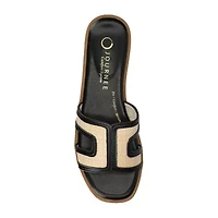 Journee Collection Womens Flat Sandals