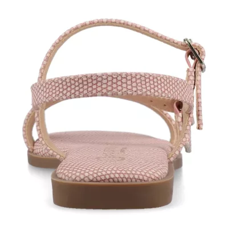 Journee Collection Womens Slingback Strap Flat Sandals