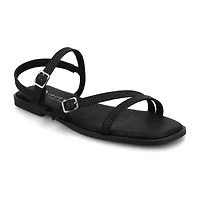 Journee Collection Womens Flat Sandals