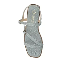 Journee Collection Womens Slingback Strap Flat Sandals