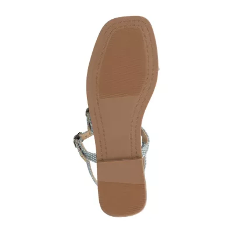 Journee Collection Womens Slingback Strap Flat Sandals