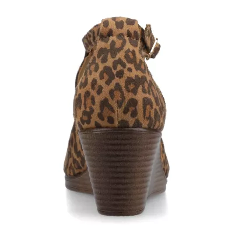 Journee Collection Womens Wedge Sandals