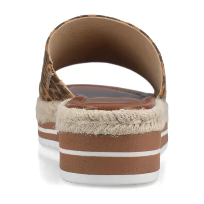 Journee Collection Womens Slide Sandals