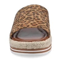 Journee Collection Womens Slide Sandals