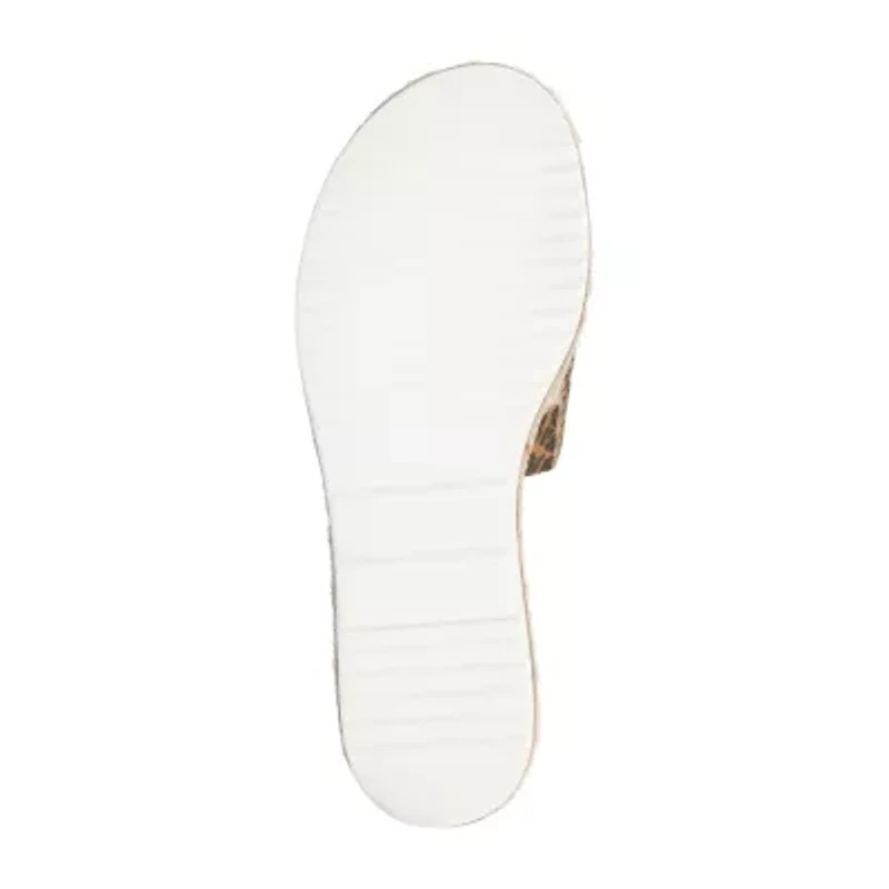 Journee Collection Womens Slide Sandals