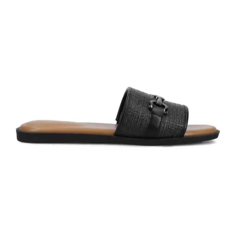 Journee Collection Womens Flat Sandals