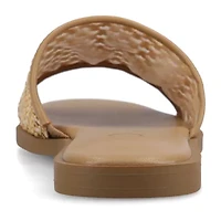 Journee Collection Womens Flat Sandals