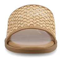 Journee Collection Womens Flat Sandals