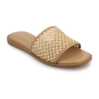 Journee Collection Womens Flat Sandals