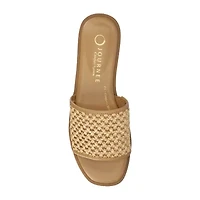 Journee Collection Womens Flat Sandals