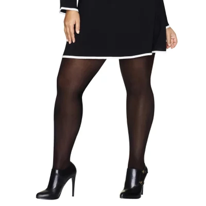Hanes Womens Curves Plus Tights