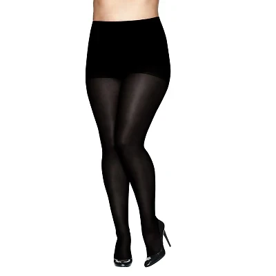 Hanes Womens Curves Plus Tights