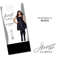 Hanes Womens Curves Plus Tights