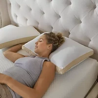 La-Z-Boy Hybrid Bliss Memory Foam | Richloft Fiber Foam Core Pillow, Standard/Queen