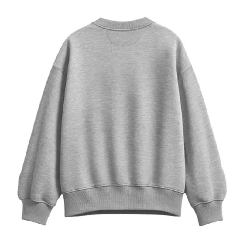 Christmas Sweater Womens Crew Neck Long Sleeve Peanuts Pullover