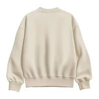 Peanuts Logo Womens Crew Neck Long Sleeve Peanuts Pullover Sweater