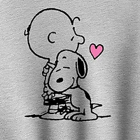 Charlie Hug Womens Crew Neck Long Sleeve Snoopy Pullover Sweater