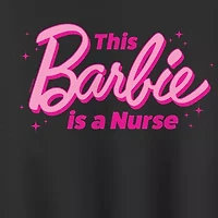 Barbie Nurse Womens Crew Neck Long Sleeve Pullover Sweater