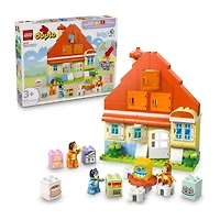 LEGO® DUPLO® Bluey Bluey'S Family House With Memory Game Building Set 83-pc.