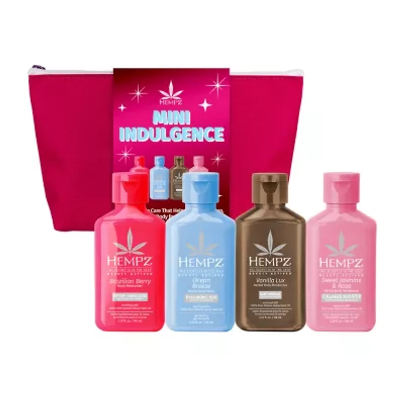 Hempz Mini Indulgence Beauty Actives Moisturizing Lotion Gift Set