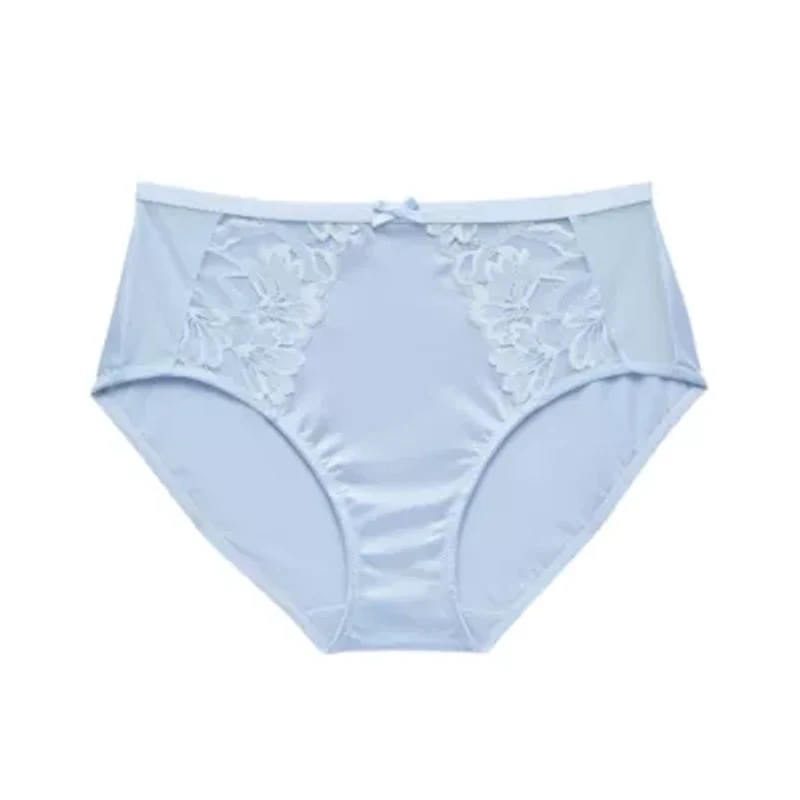 Ambrielle Tulip Lace Shine Brief Panty