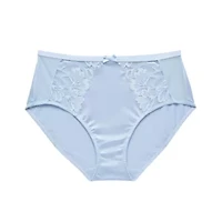 Ambrielle Tulip Lace Shine Brief Panty