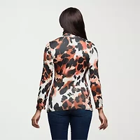 24seven Comfort Apparel Womens Long Sleeve Turtleneck