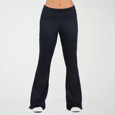 24seven Comfort Apparel Womens Wide Leg Mid Rise Sweatpant
