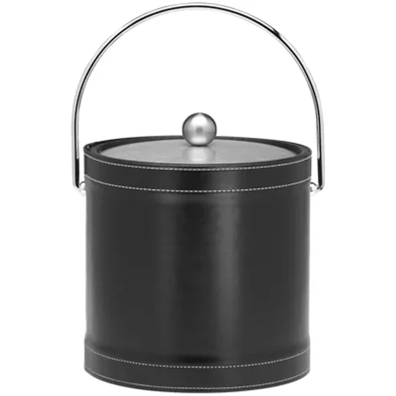 Kraftware 3-qt. Stitched Ice Bucket with Bale Handle