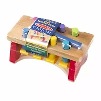 Melissa & Doug Deluxe Pounding Bench Interactive Toy