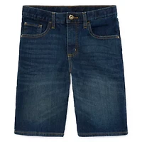 Arizona Little & Big Kid Boys Stretch Fabric Denim Short
