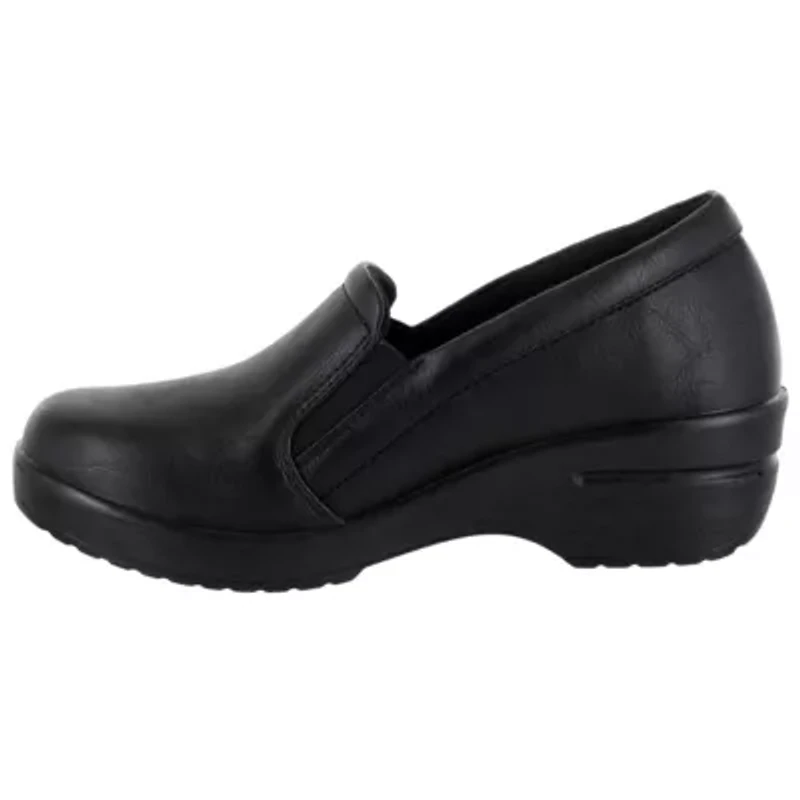 Easy Works By Street Leeza Womens Round Slip-On Shoe