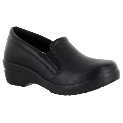 Easy Works By Street Leeza Womens Round Slip-On Shoe