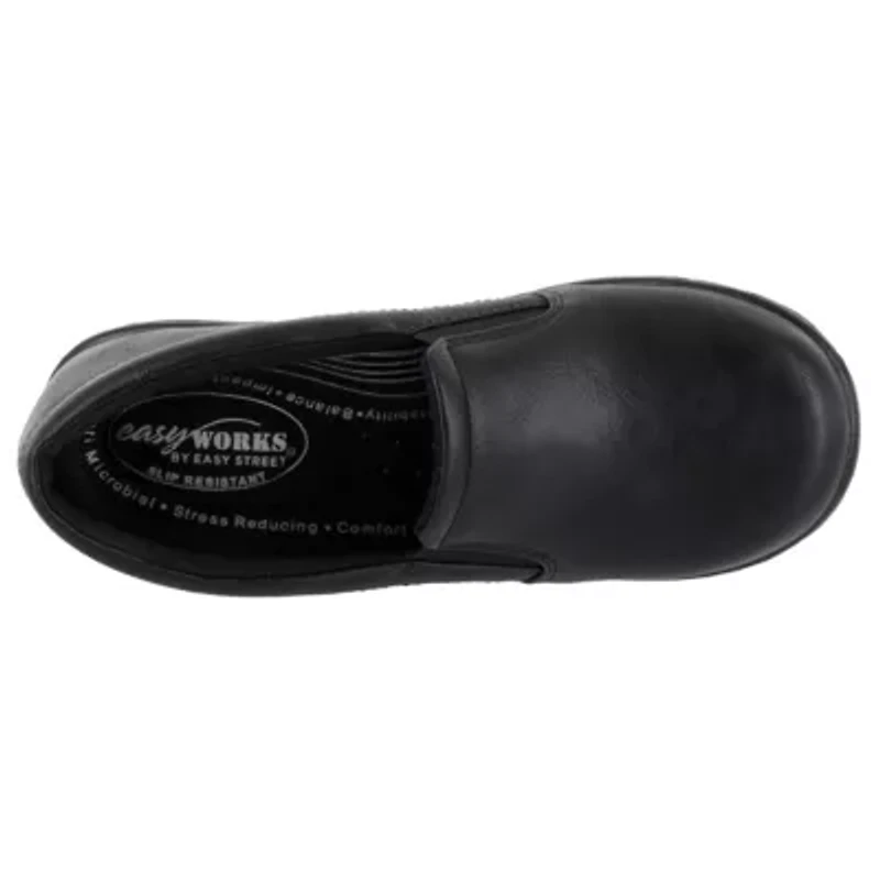 Easy Works By Street Leeza Womens Round Slip-On Shoe