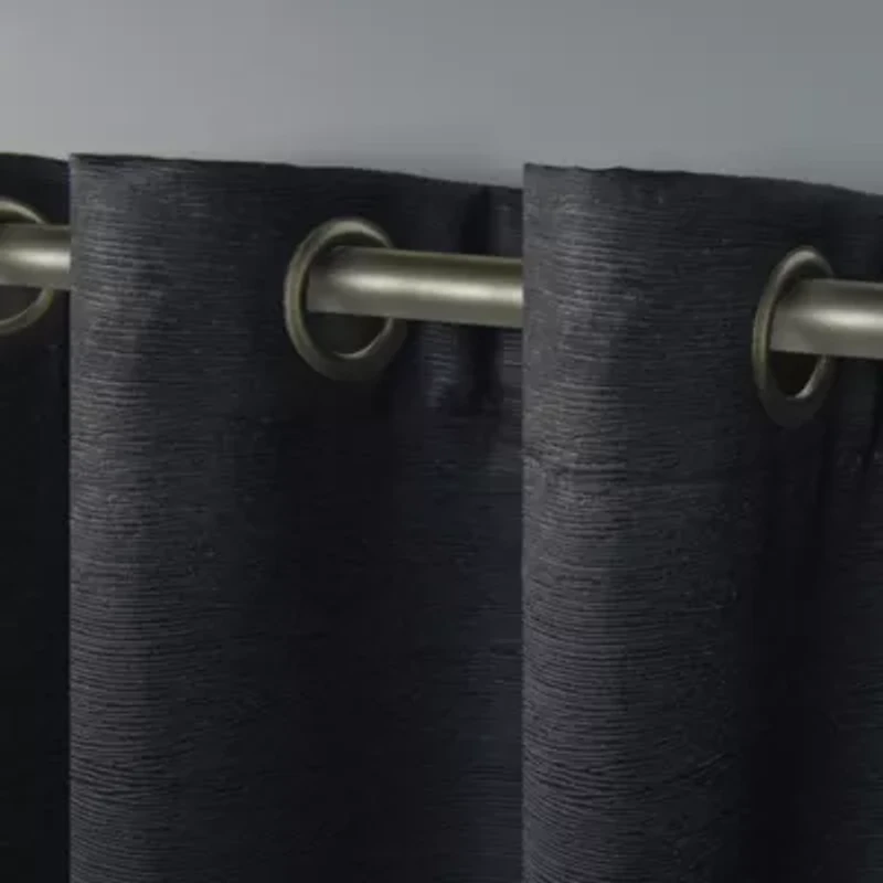 Exclusive Home Curtains Oxford Grommet Top Energy Saving Blackout Set of 2 Curtain Panel