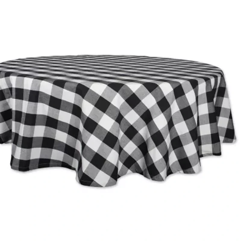 Design Imports Buffalo Check Tablecloth