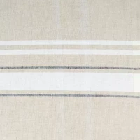 Design Imports Chambray French Sripe Tablecloth
